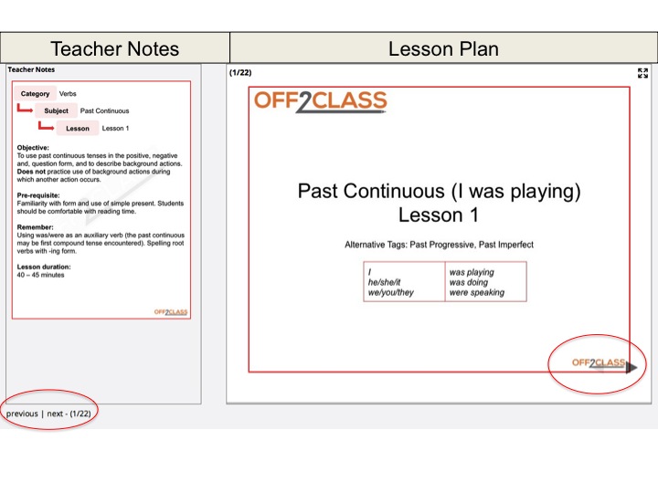 Off2class Placement Test