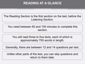 TOEFL Reading