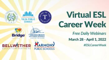 Virtual ESL Career Week Free Daily Webinars