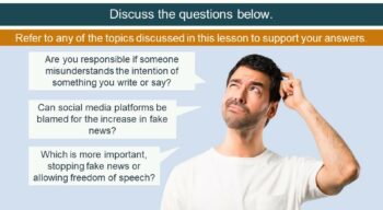 Educators should incorporate discussions in speaking lessons on controversial topics.