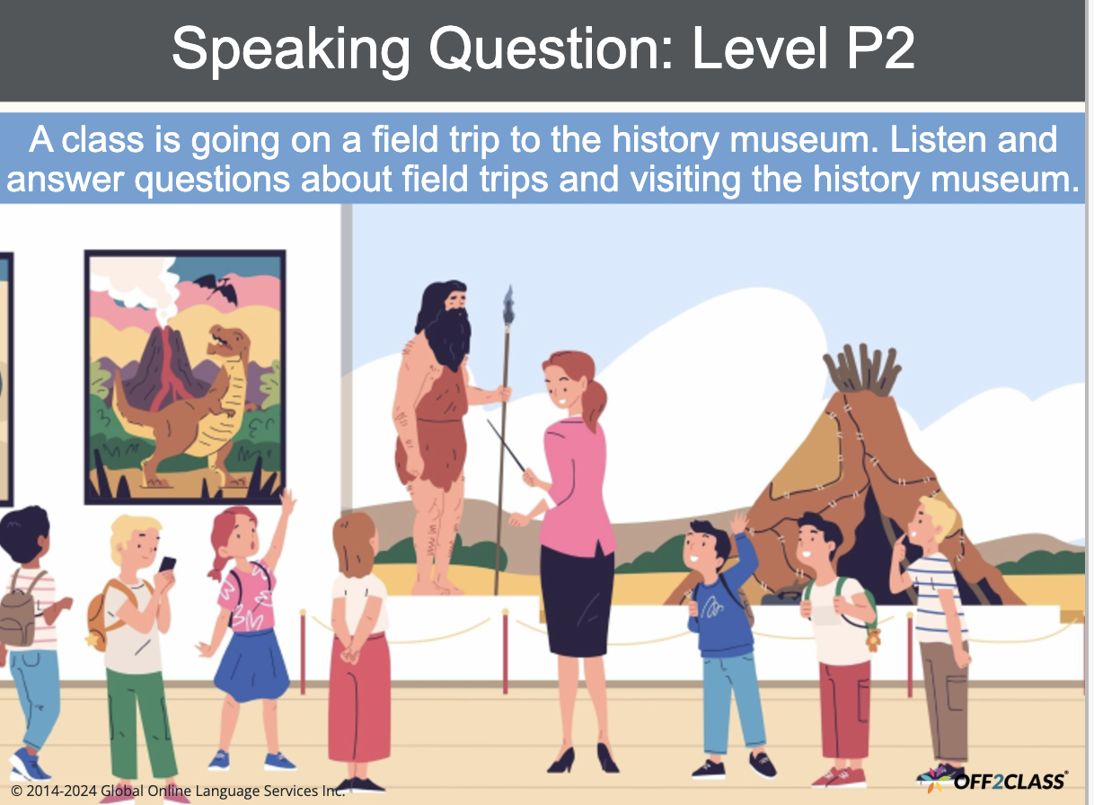 Free WIDA ACCESS Test Prep Lesson - Introduction to Speaking - Off2Class